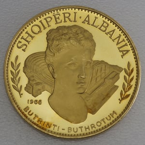 Goldmünze "200 Leke" 1968 (Albanien) - Miniaturansicht 1