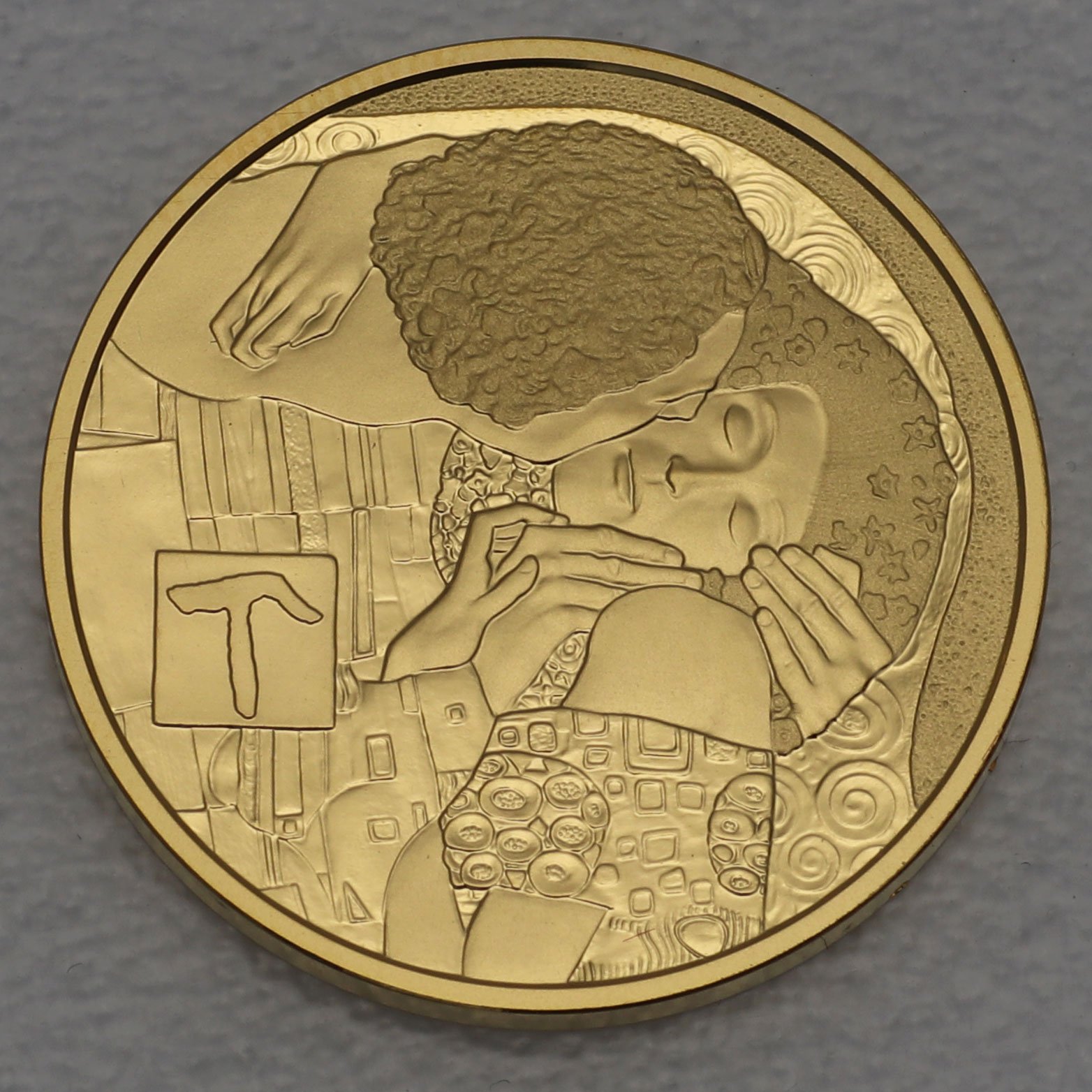 Goldmünze 50 Euro "Der Kuss" 2016 (PP) Klimt und seine Frauen (Österreich) - Detailansicht 1