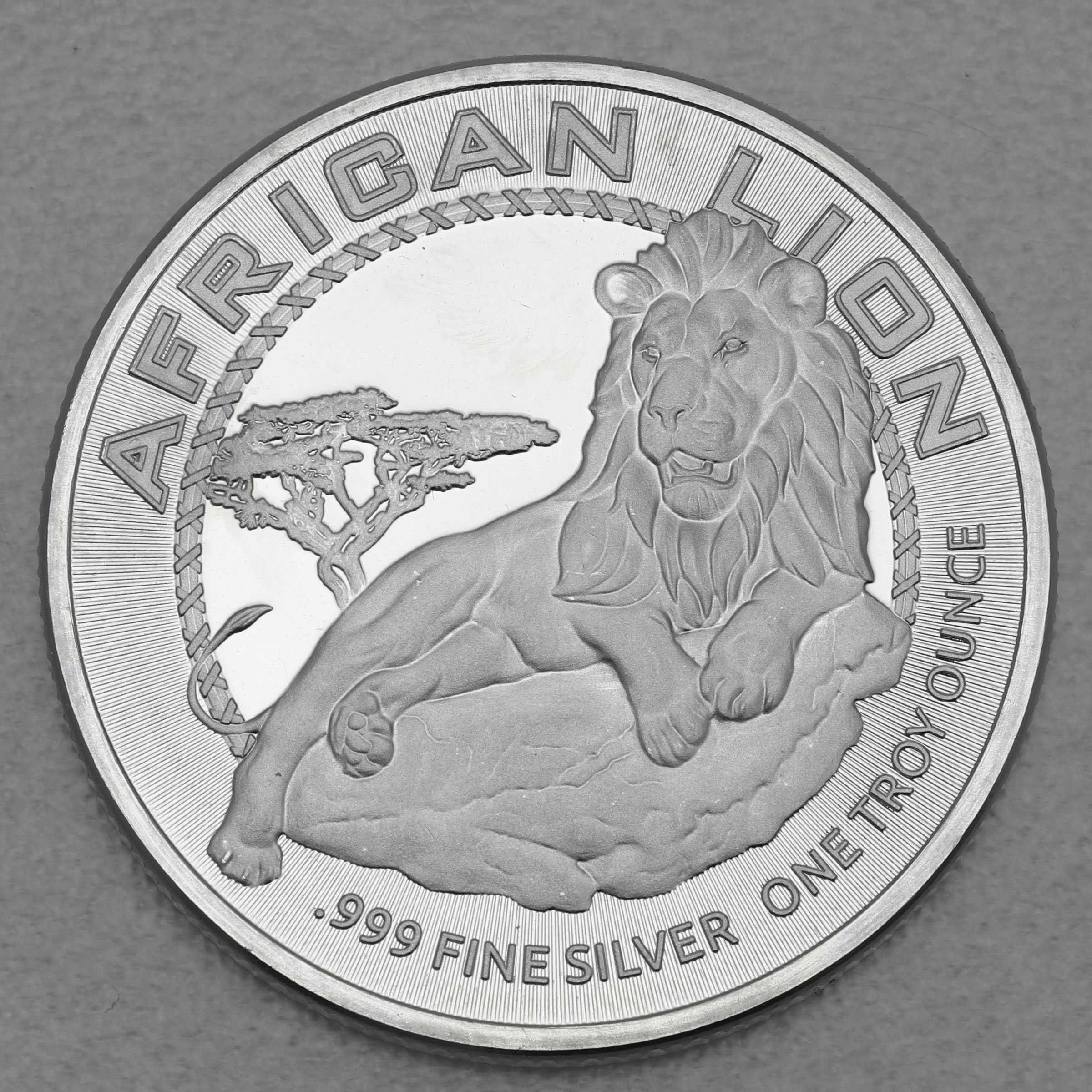 Silbermünze 1oz "Löwe" 2017 African Lion (Niue) - Hauptansicht