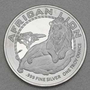 Silbermünze 1oz "Löwe" 2017 African Lion (Niue) - Miniaturansicht 1