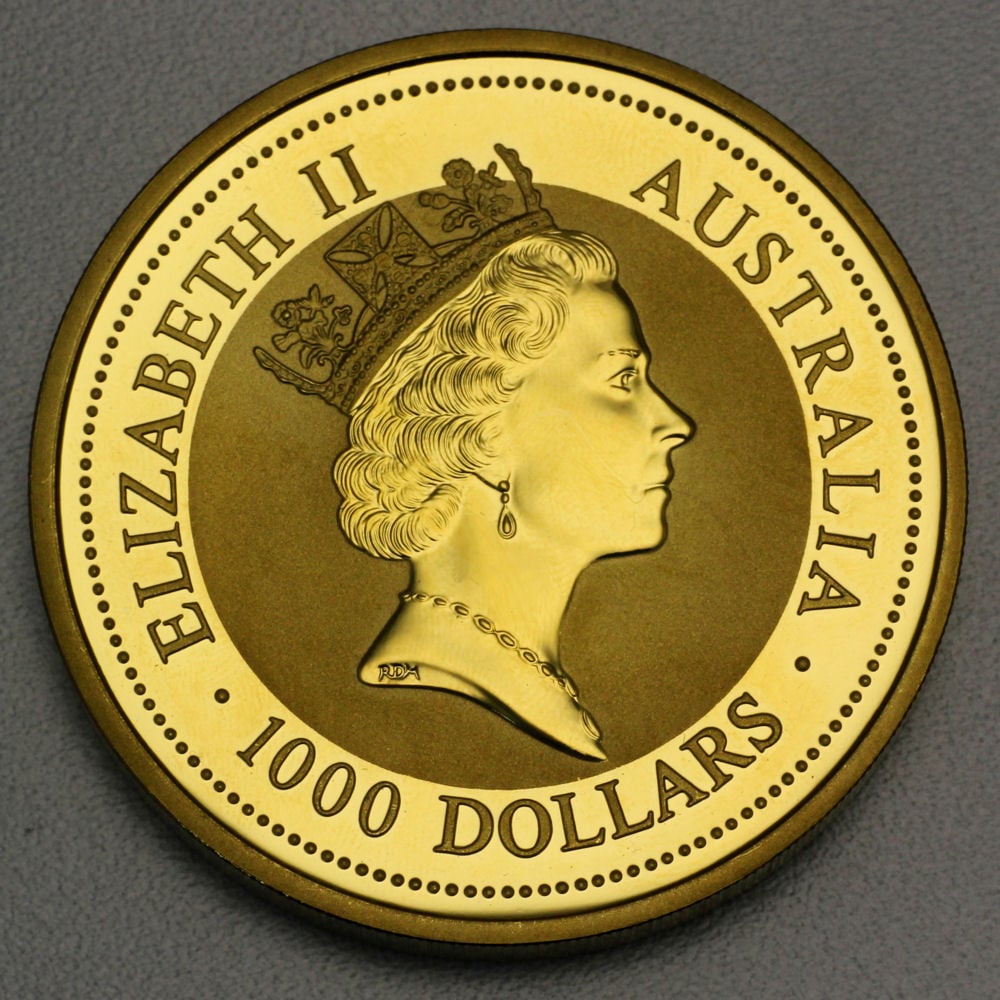Goldmünze 10oz "Känguru" 1997 Australian Nugget (Australien) - Detailansicht 1