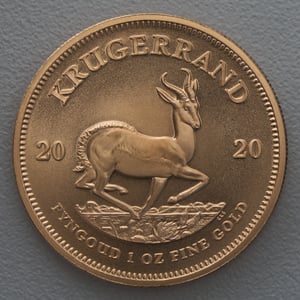 Goldmünze 1oz "Krügerrand" 2020 (Südafrika) - Hauptansicht