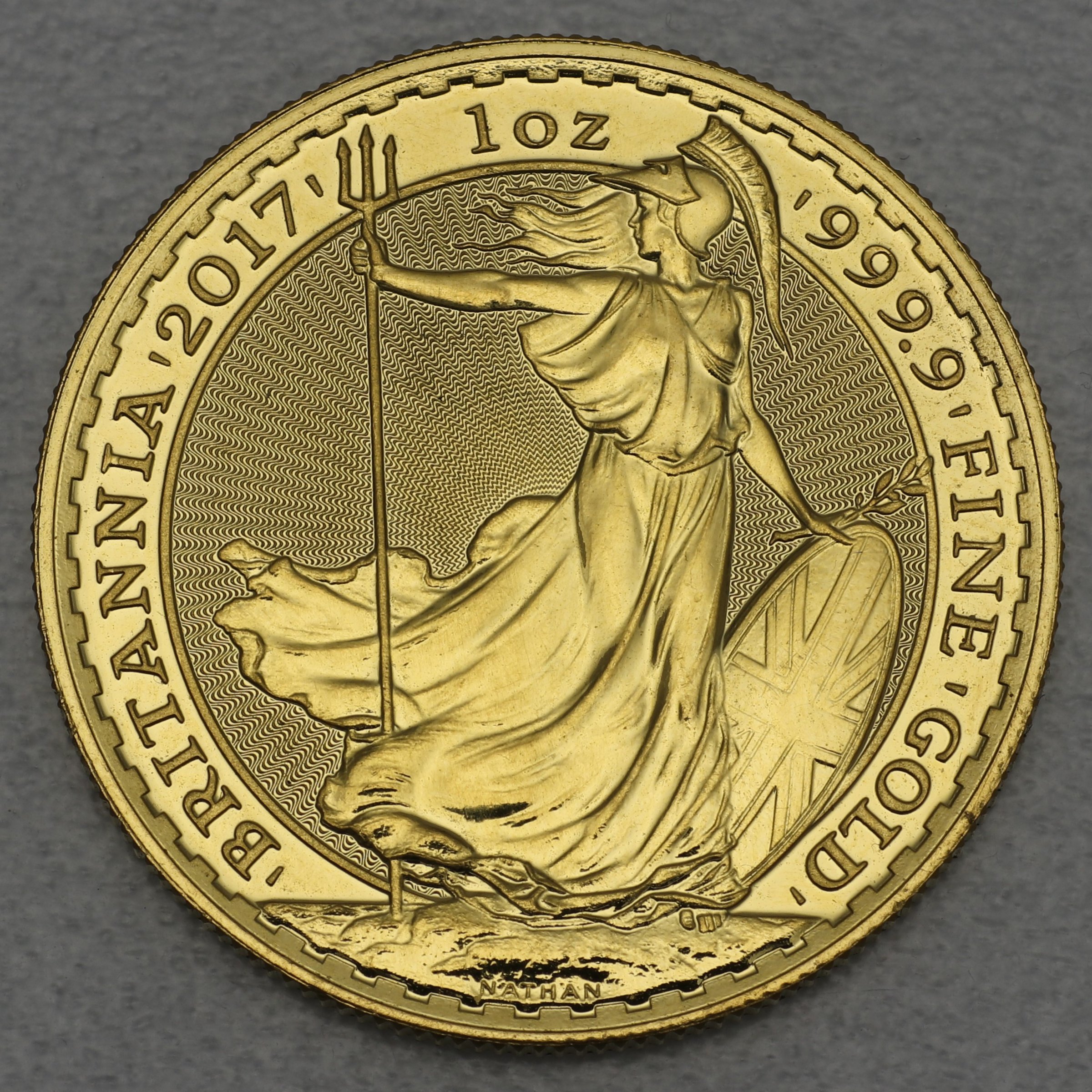 Goldmünze 1oz "Britannia" 2017 (Großbritannien) - Hauptansicht