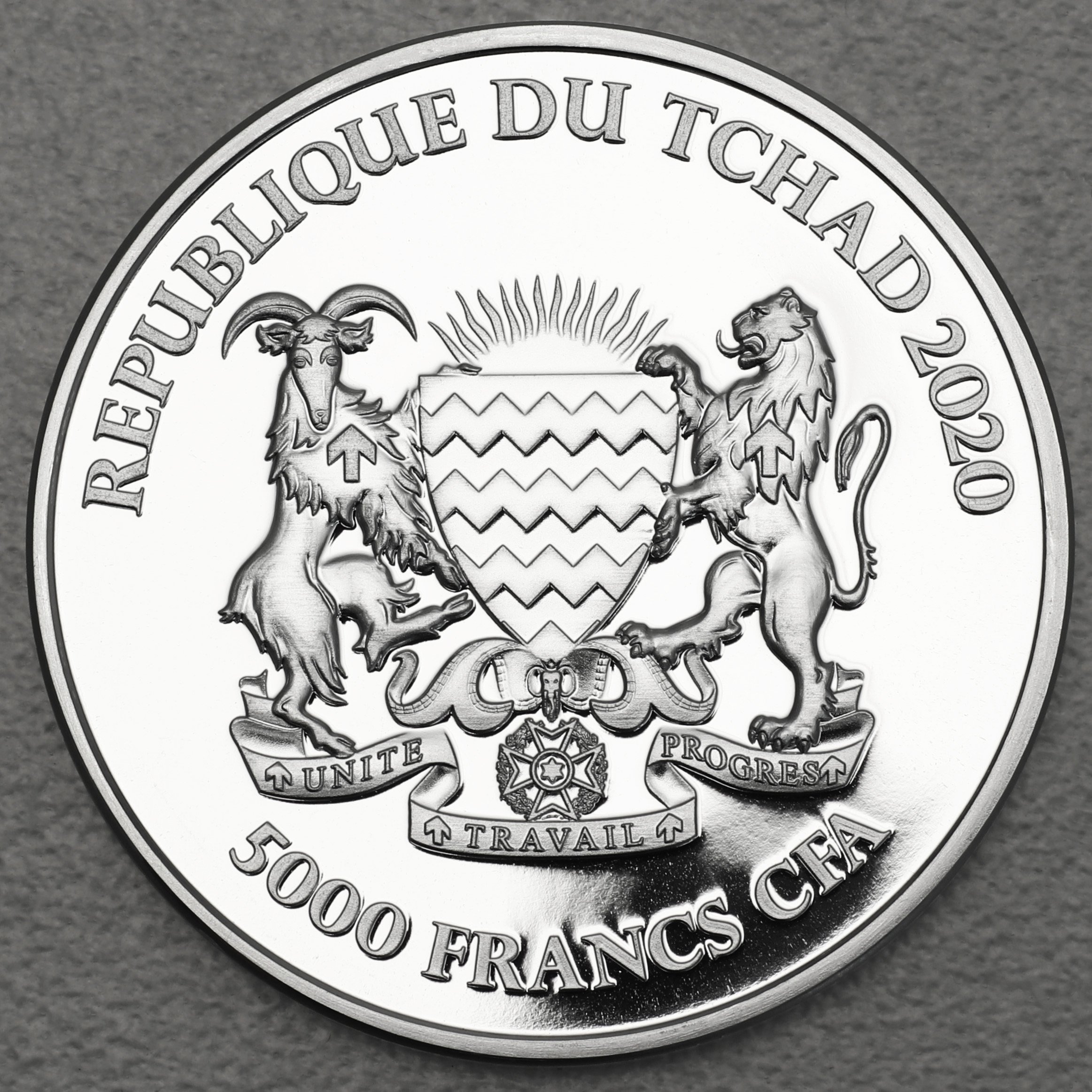 Silbermünze 1oz "Mandala Buffalo" 2020 (Tschad) - Detailansicht 1