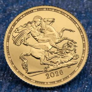 Goldmünze 1/2 Sovereign "Charles III." 2026 (Großbritannien) - Miniaturansicht 5