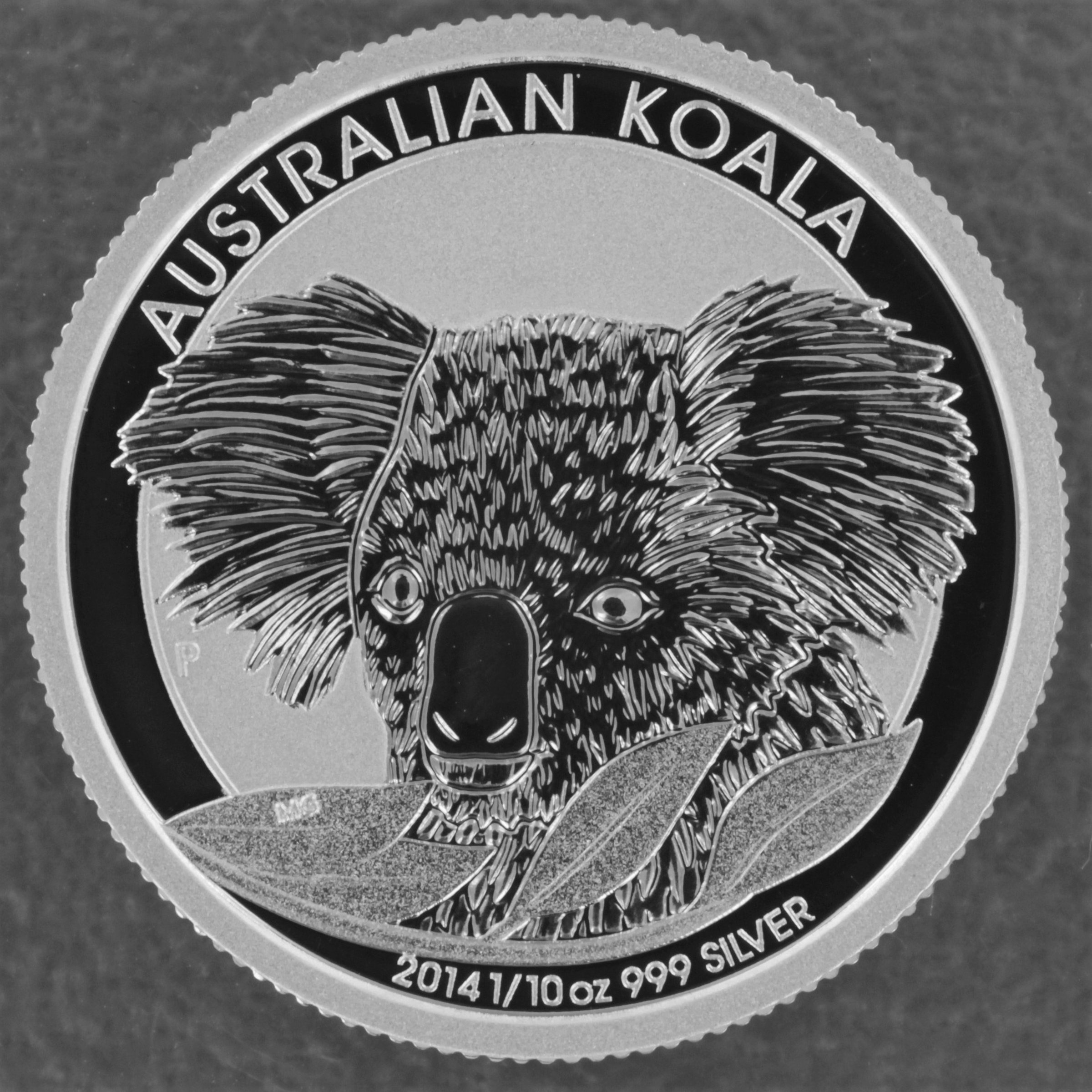 Silbermünze 1/10oz "Koala" 2014 (Australien) - Hauptansicht