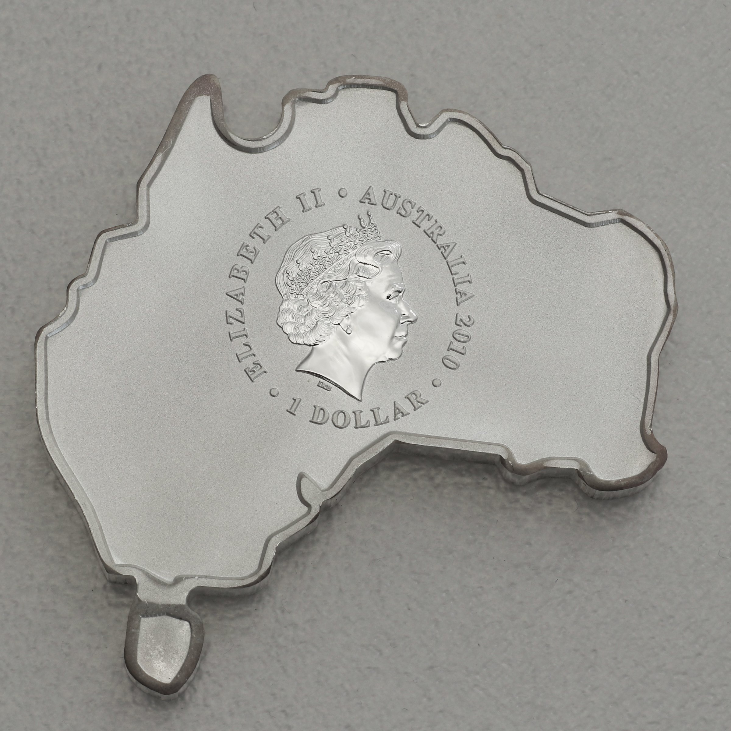 Silbermünze 1oz "Australischer Kontinent" 2010 Shanghai World Expo 2010 (Australien) - Detailansicht 1