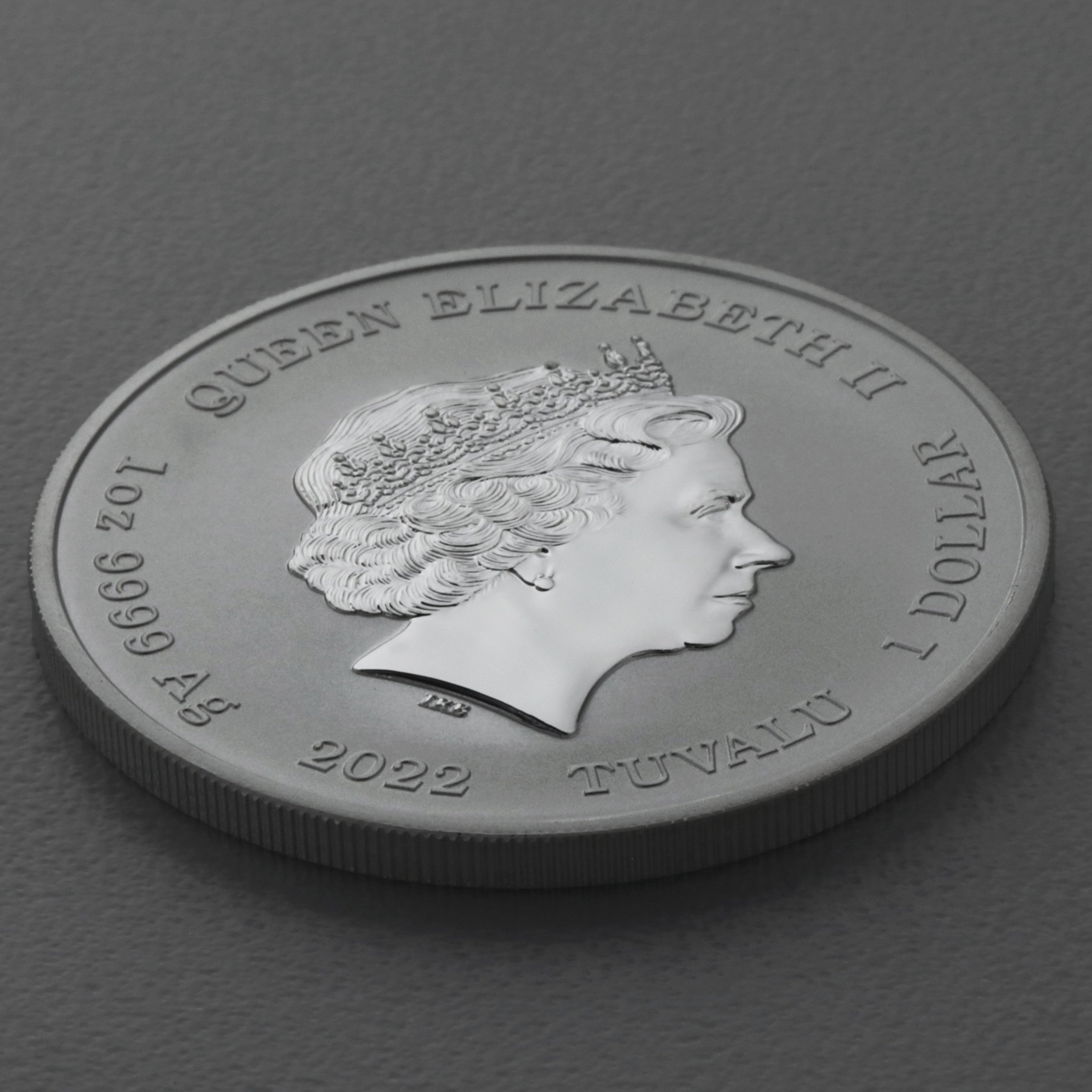 Silbermünze 1oz "Athena" 2022 Gods of Olympus diff. (Tuvalu) - Detailansicht 3