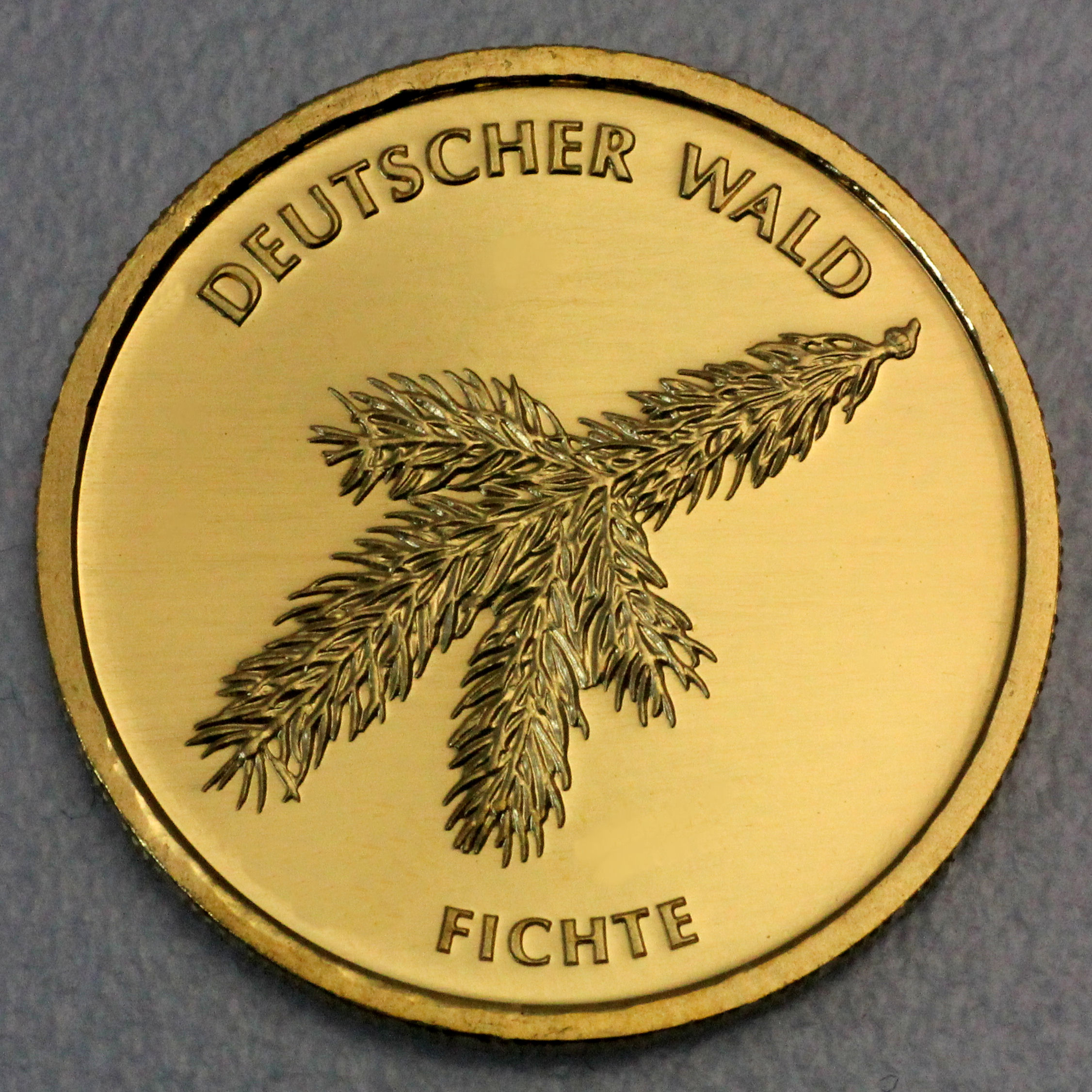 Goldmünze 20 Euro "Fichte" 2012 Deutscher Wald (Deutschland) - Hauptansicht