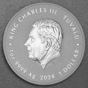 Silbermünze 1oz "SpongeBob Schwammkopf" 2024 25th Anniversary (Tuvalu) - Miniaturansicht 2
