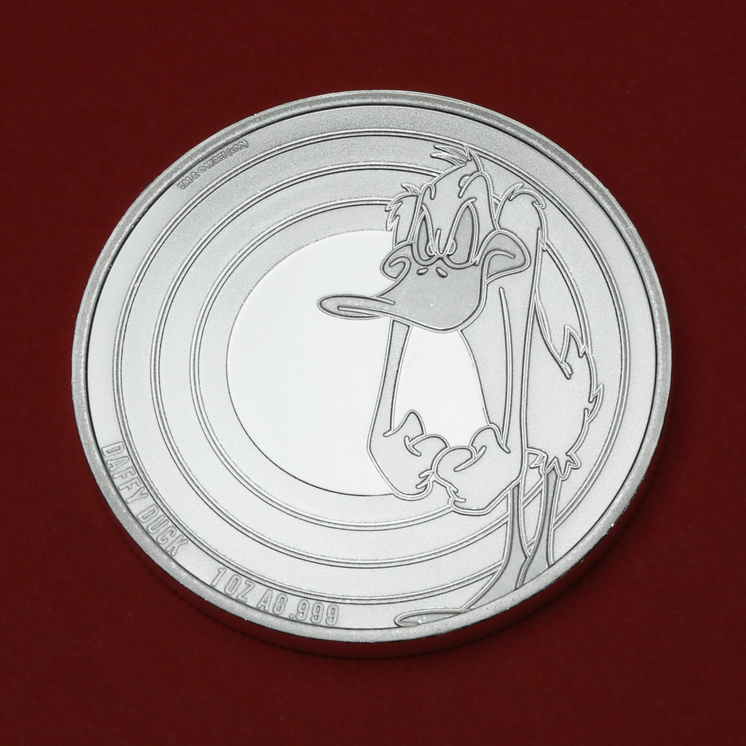 Silbermünze 1oz "Daffy Duck" 2022 Looney Tunes diff. (Samoa) - Detailansicht 4