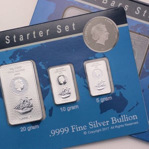 Münzbarren "Cook Islands" 5g+10g+20g+50g Set - 4teilig - Miniaturansicht 4