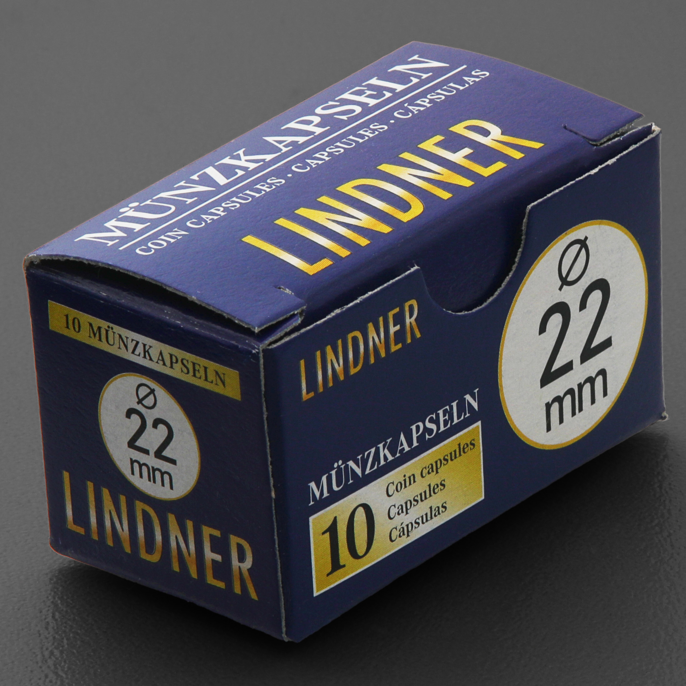 Münzkapseln 22mm 10er-Packung - Detailansicht 3