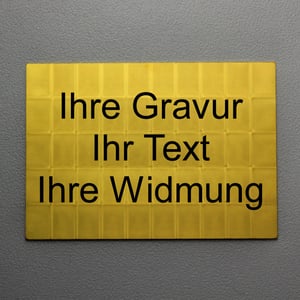 Goldtafel (50 x 1g Feingold) "CombiBar" gravierbar - Hauptansicht