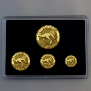 Goldmünzen 1oz + 1/2oz + 1/4oz + 1/10oz "Känguru" Set – 4-teilig (Australien) - Hauptansicht