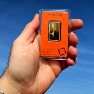 Goldbarren 20g VALCAMBI geprägt - Miniaturansicht 5