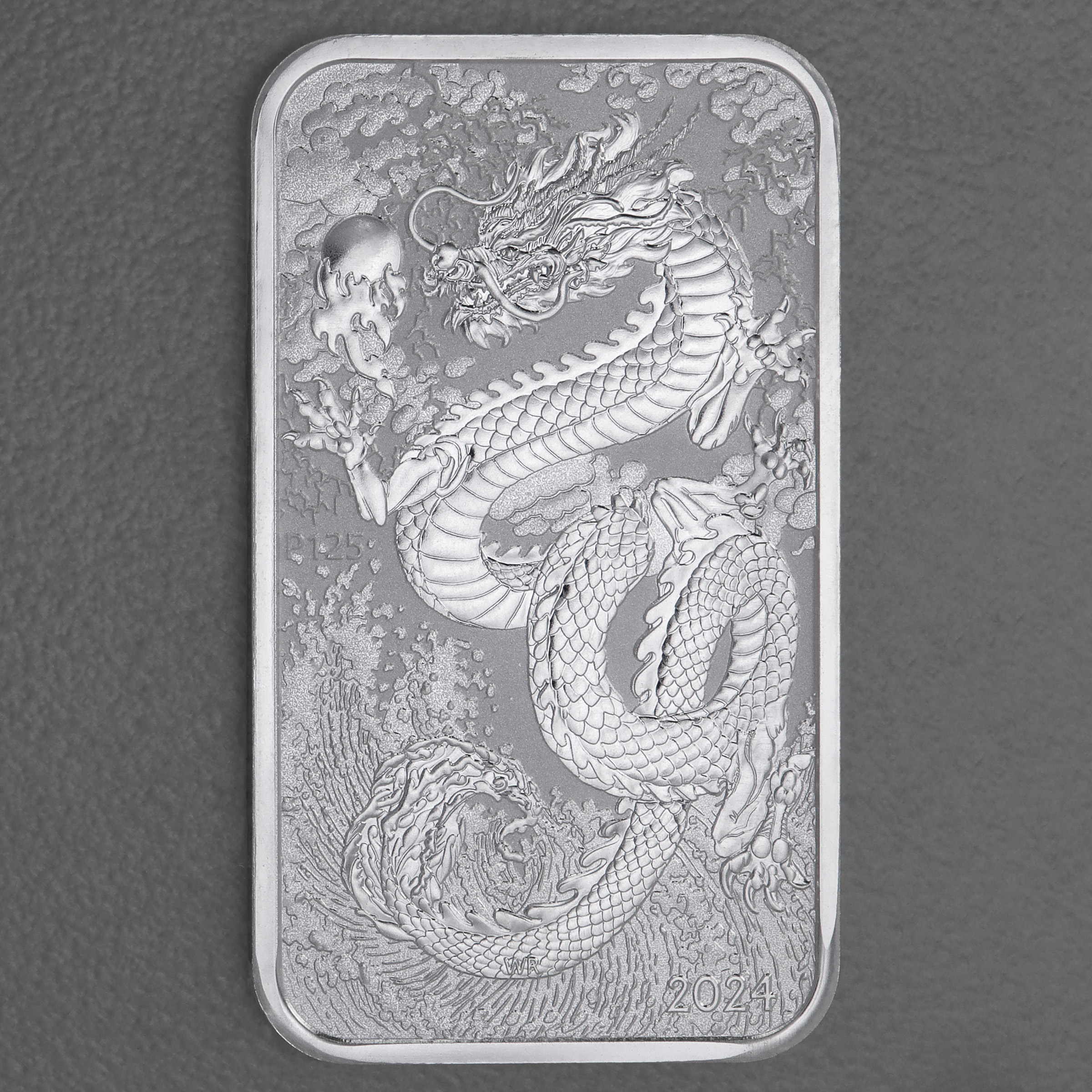 Silber Münzbarren 1oz "Rectangular Dragon" 2024 diff. (Australien) - Hauptansicht