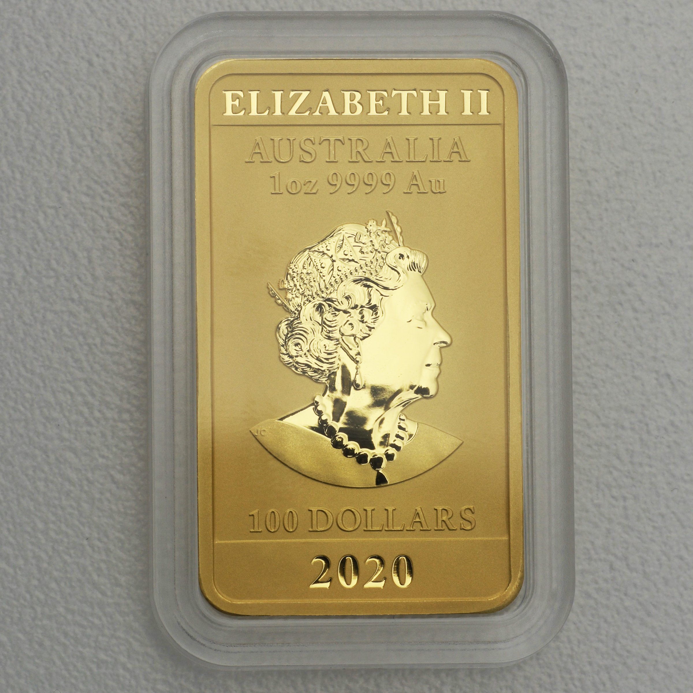 Gold Münzbarren 1oz "Rectangular Dragon" 2020 (Australien) - Detailansicht 1