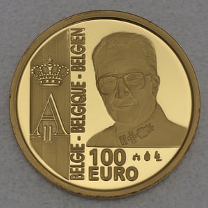 Goldmünze 100 Euro "EU-Franc Germinal" 2003 (Belgien) - Miniaturansicht 2
