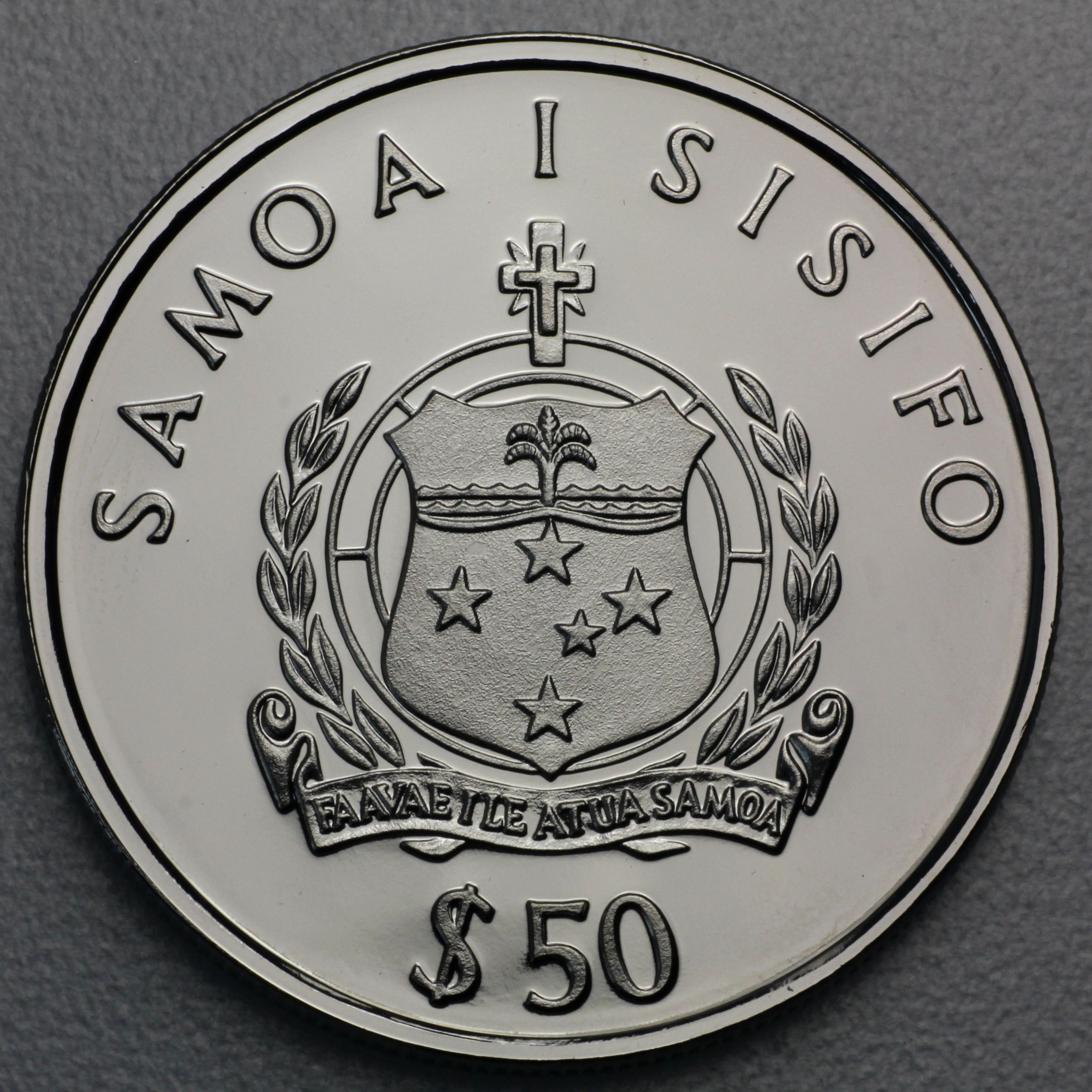 Palladiummünze 1oz "Kon-Tiki 1988" Polierte Platte (Samoa) - Detailansicht 1