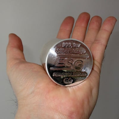 Silberstange 1000g (999,9 Ag) - Miniaturansicht 5