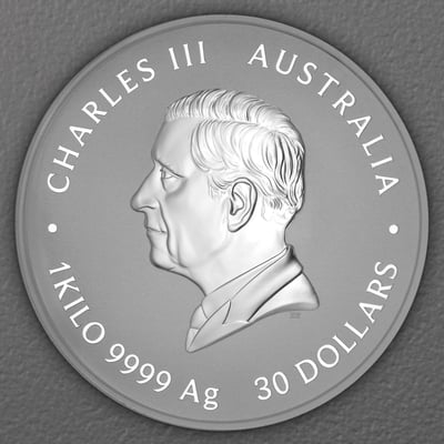 Silbermünze 1kg "Pferd" 2026 (koloriert) Lunar III – Year of the Horse (Australien) - Miniaturansicht 2