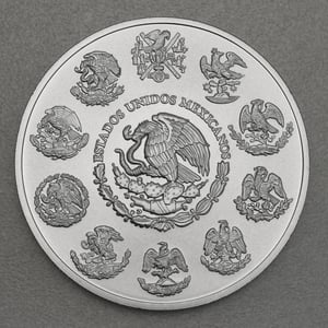 Silbermünze 5oz "Libertad" 2012 (Mexiko) - Miniaturansicht 2