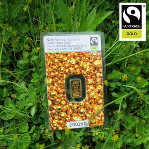 Goldbarren 1g "Fairtrade Gold" (999,9 Au), Blister - Miniaturansicht 8