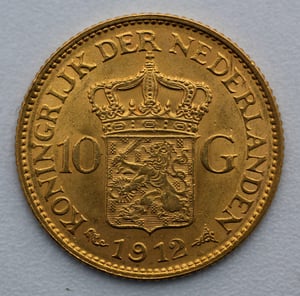 Goldmünze 10 Gulden "Wilhelmina" verschiedene Jahrgänge (Niederlande) - Miniaturansicht 6