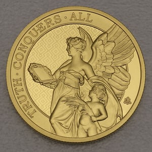 Goldmünze 1oz "Truth" 2022 The Queen s Virtues (St. Helena) - Hauptansicht