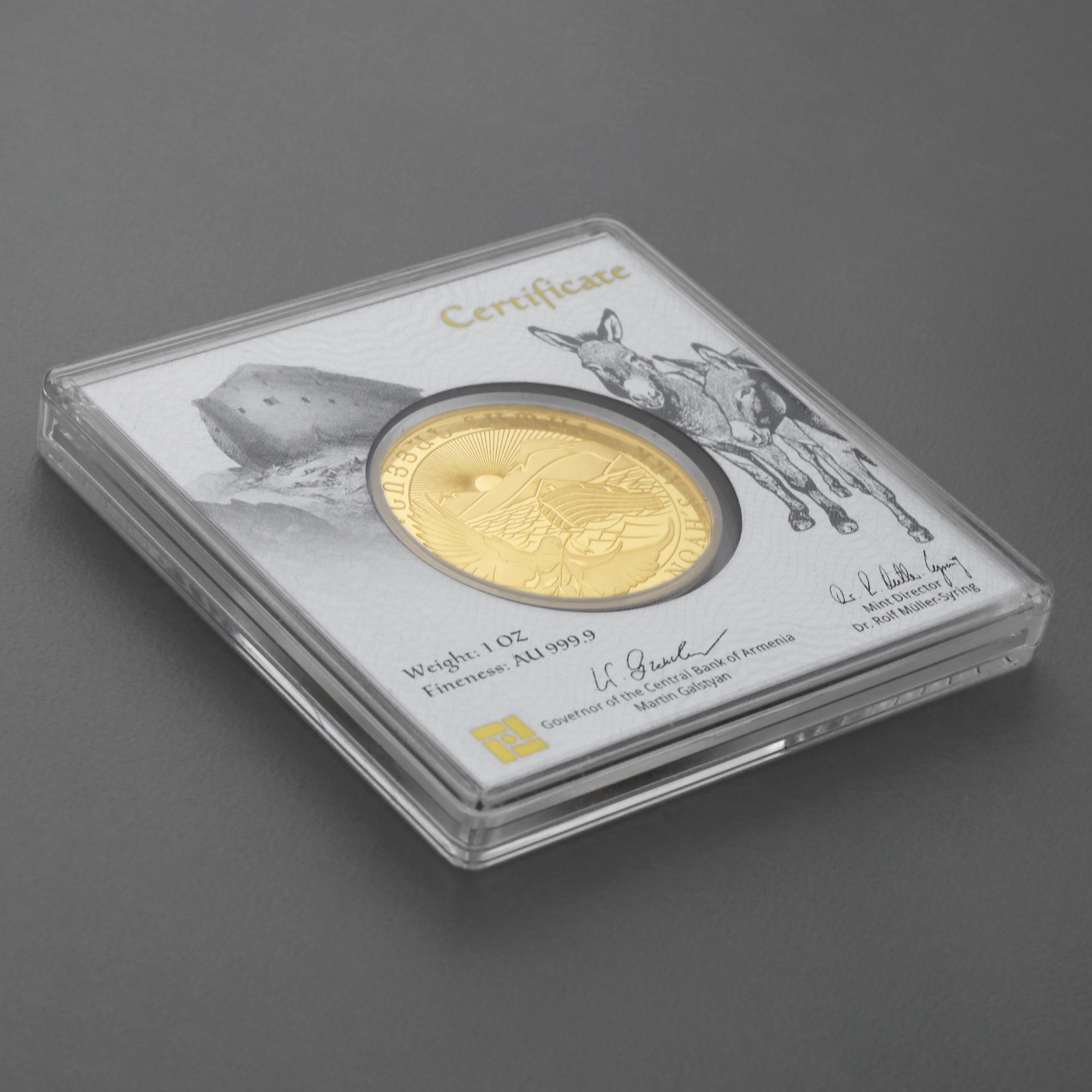 Goldmünze 1oz "Arche Noah" 2023 (Armenien) - Detailansicht 5