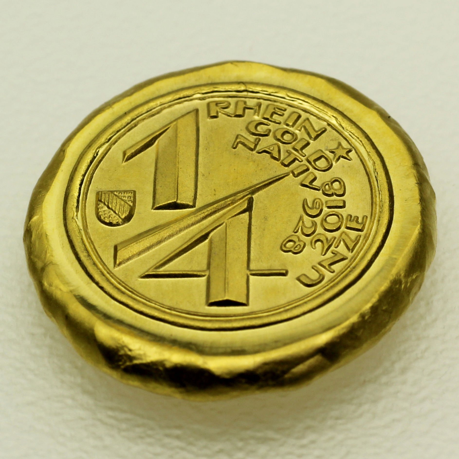 Flussgold-Medaille 2018 "Caracalla Rheingold" - Detailansicht 3
