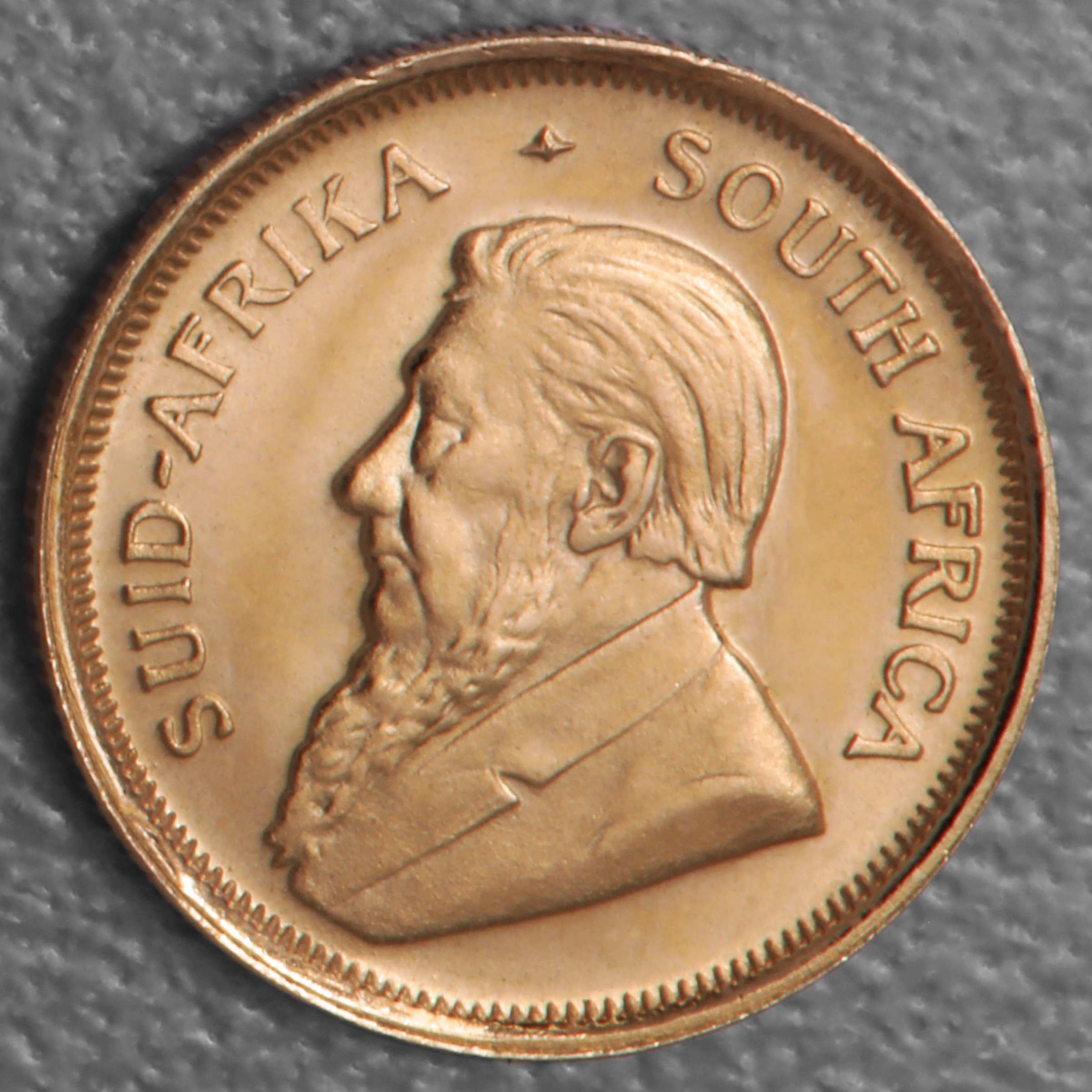 Goldmünze 1/10oz "Krügerrand" 1990 (Südafrika) - Detailansicht 1