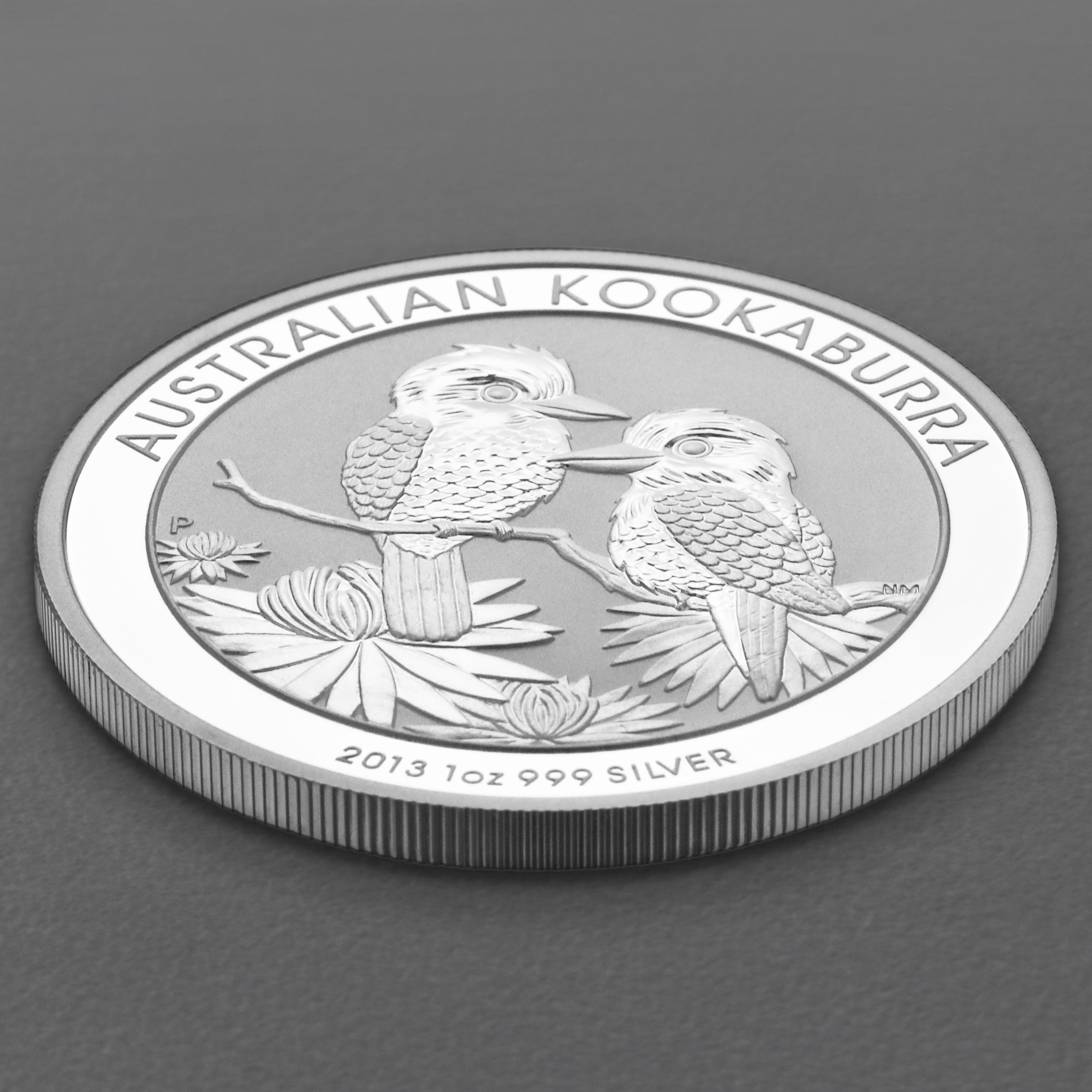 Silbermünze 1oz "Kookaburra" 2013 (Australien) - Detailansicht 2