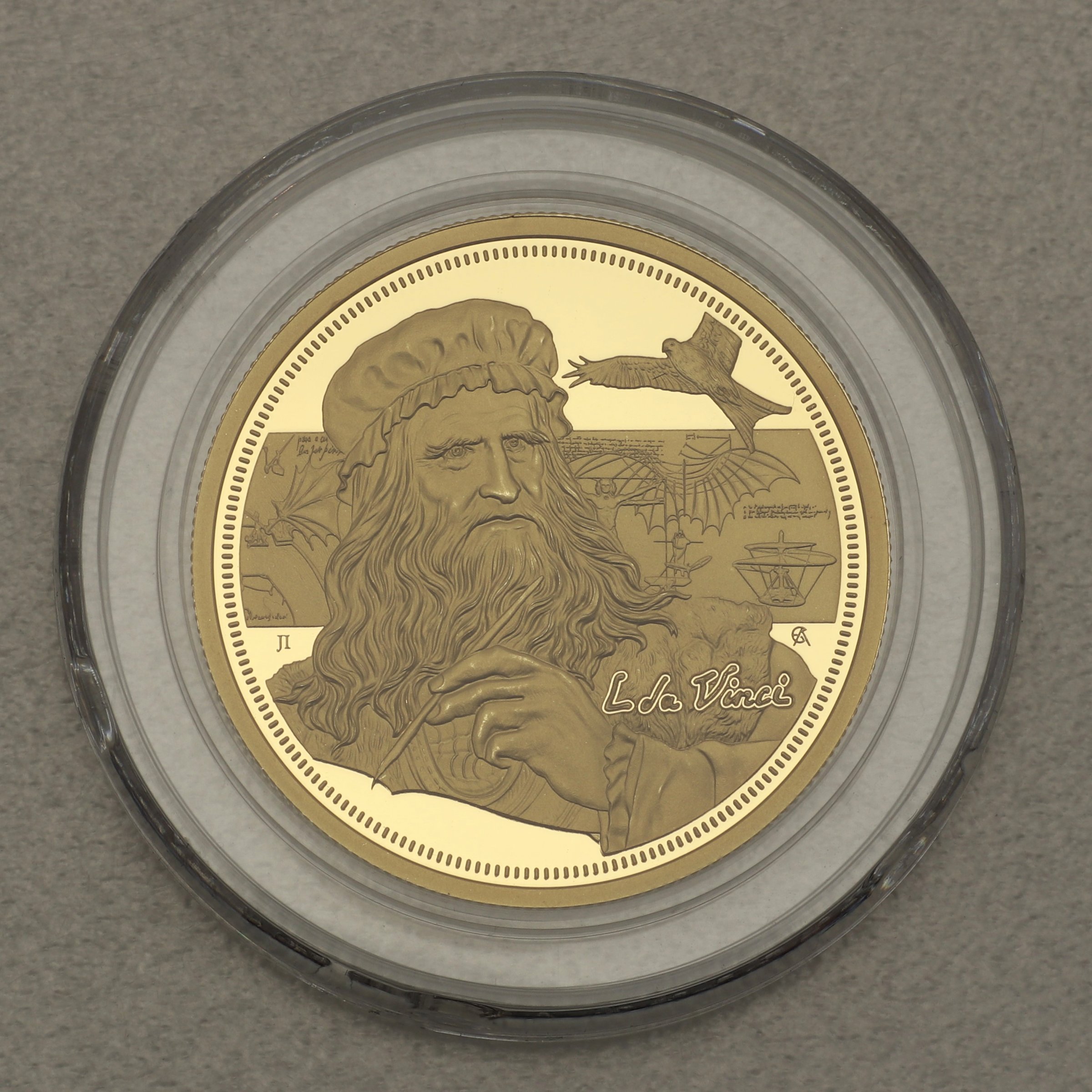 Goldmünze 1oz "Leonardo Da Vinci" 2021 Icons of Inspiration (Niue) - Hauptansicht