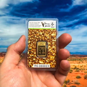 Goldbarren 5g "Auropelli" Responsible-Gold - Miniaturansicht 3