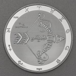 Silbermünze 1oz "Schütze" 2024 Sagittarius (Tokelau) - Hauptansicht