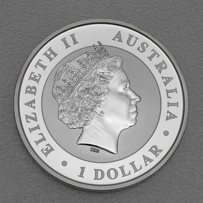 Silbermünze 1oz "Wedge-tailed Eagle" 2014 (Australien) - Miniaturansicht 2