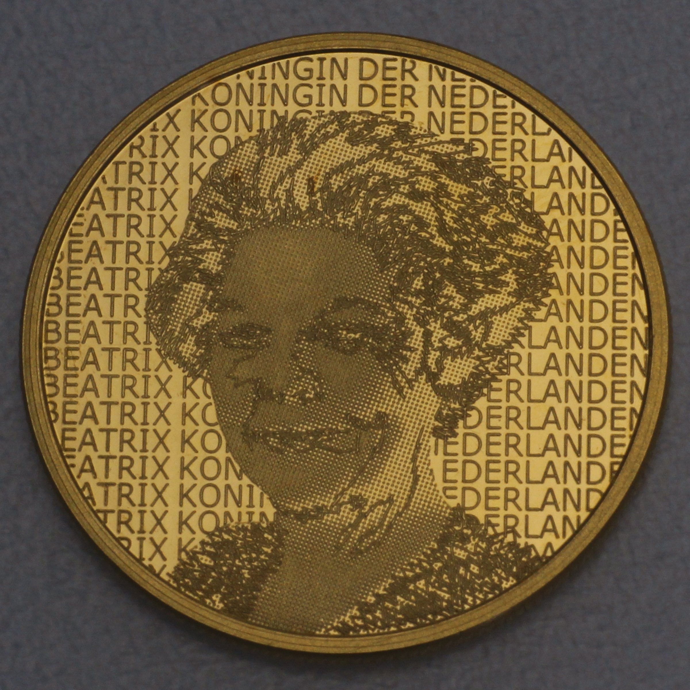 Goldmünze 10 Euro "400. Geburtstag Rembrandt" 2006 (Niederlande) - Hauptansicht