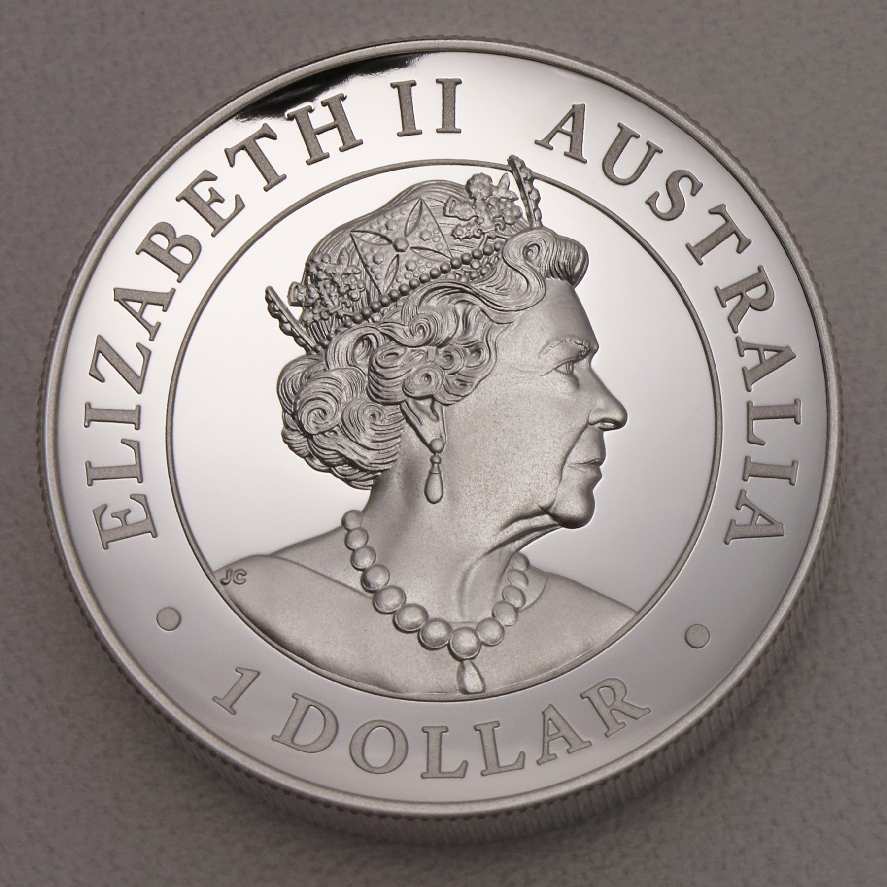 Silbermünze 1oz "Känguru" 2019 (PP/HR) (Australien) - Detailansicht 1