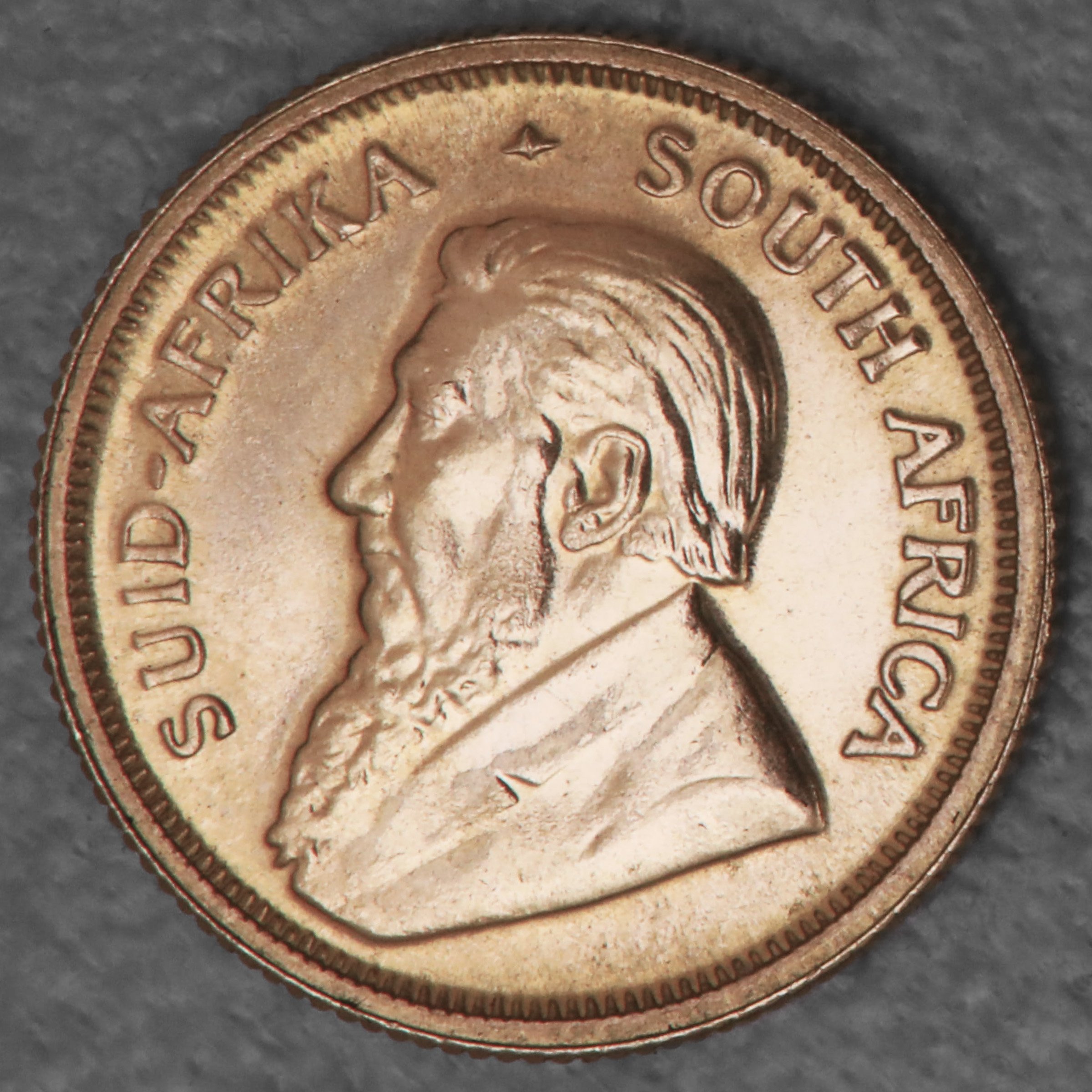 Goldmünze 1/10oz "Krügerrand" 2002 (Südafrika) - Detailansicht 1