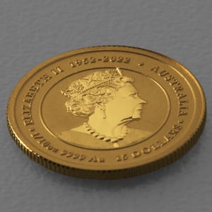 Goldmünze 1/10oz "Drache" 2024 Lunar III – Year of the Dragon (Australien) - Miniaturansicht 4