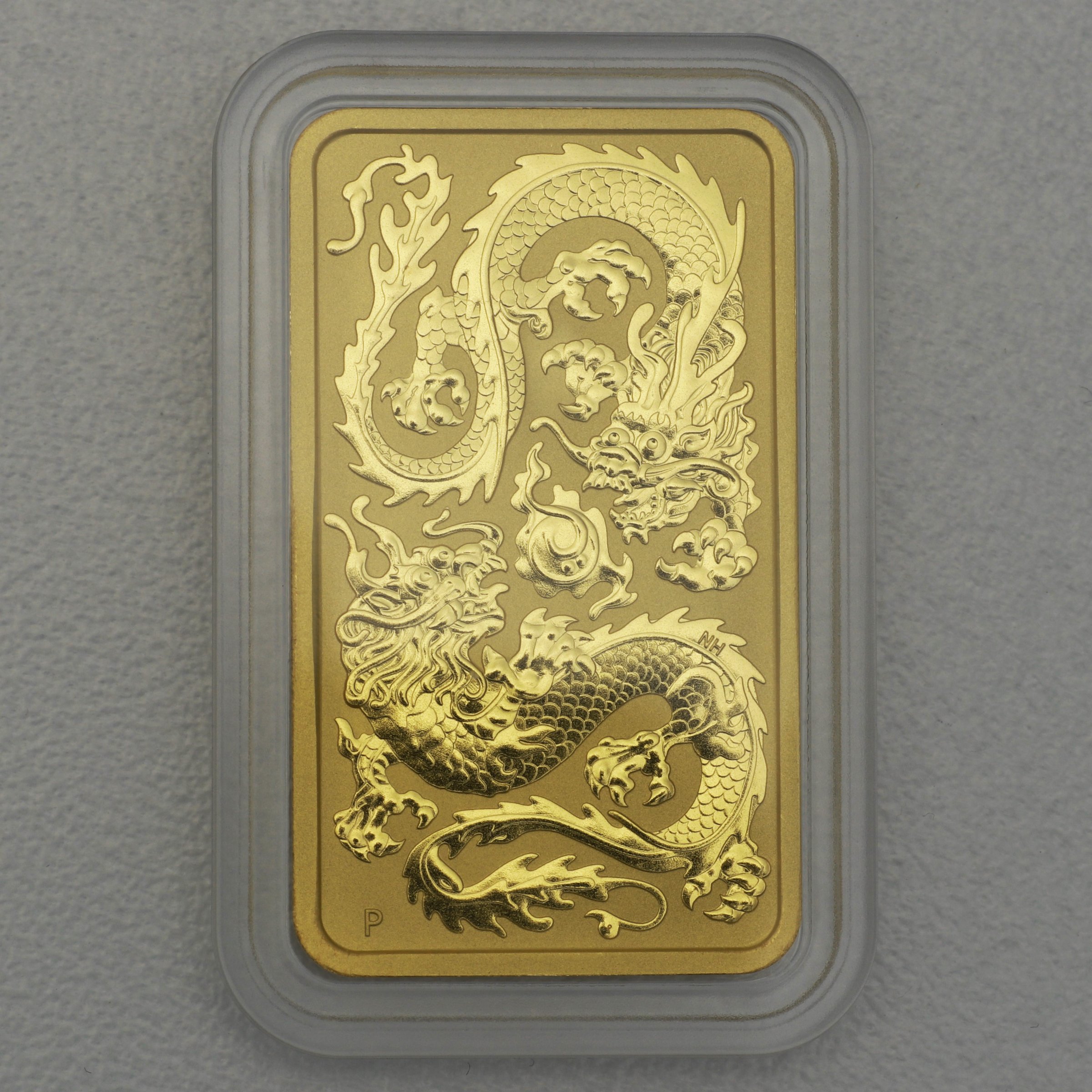 Gold Münzbarren 1oz "Rectangular Dragon" 2020 (Australien) - Hauptansicht