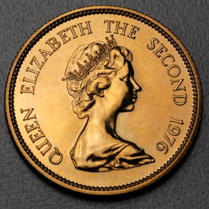 Goldmünze 1000 Dollar "Year of the Dragon" 1976 (Hongkong) - Miniaturansicht 2