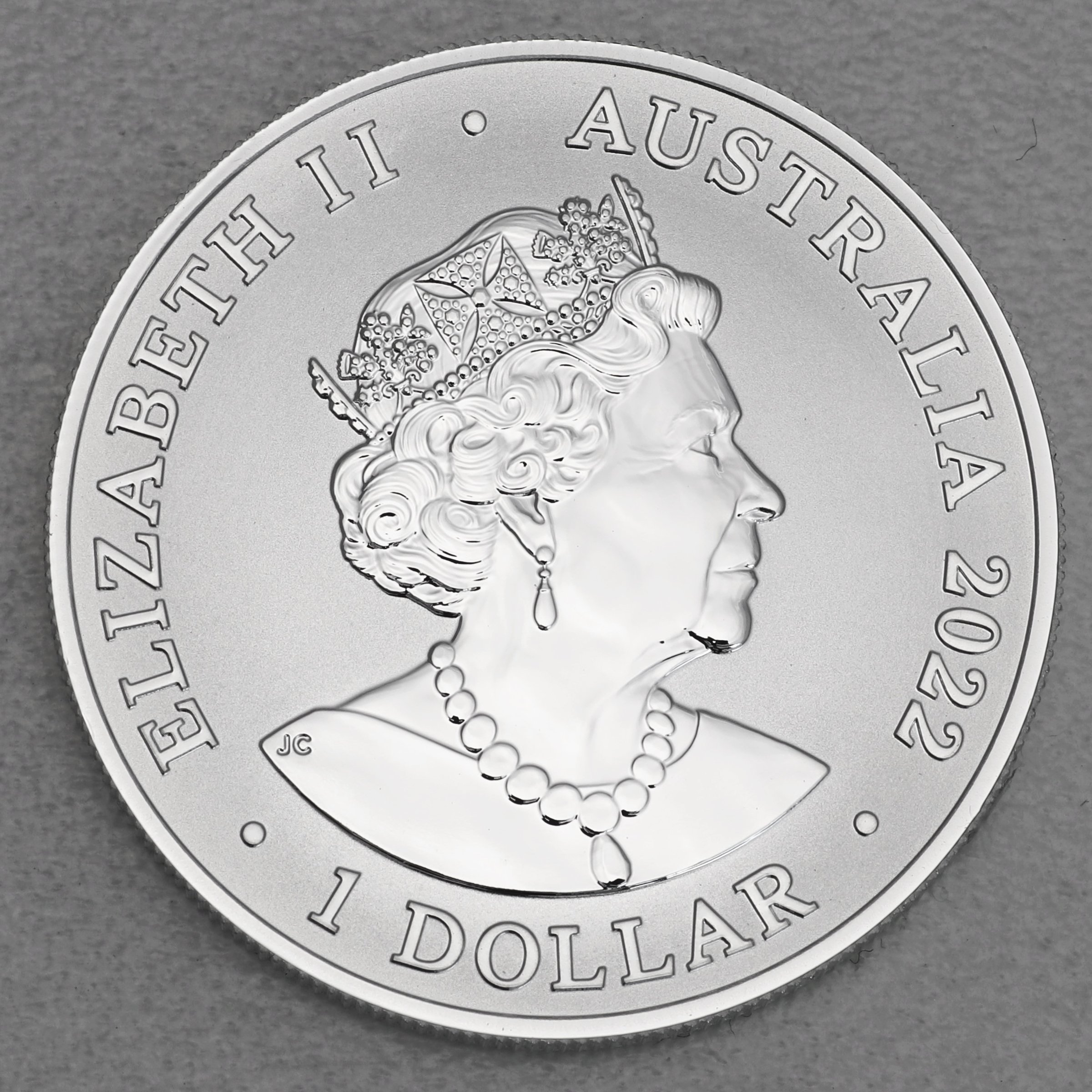 Silbermünze 1oz "Dusky Dolphin" 2022 (RAM) (Australien) - Detailansicht 1