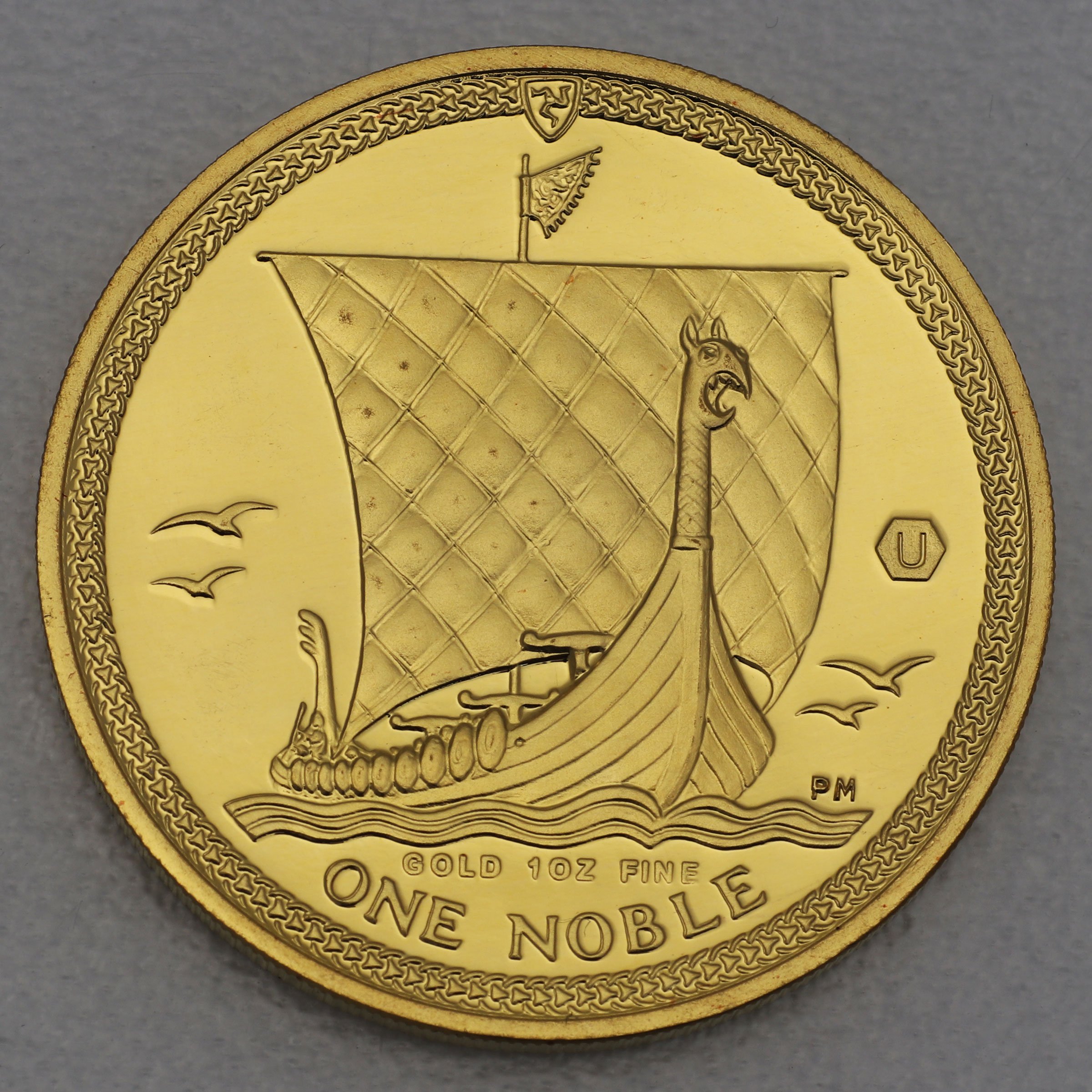 Goldmünze 1oz "One Noble" 2009 (Isle of Man) - Hauptansicht