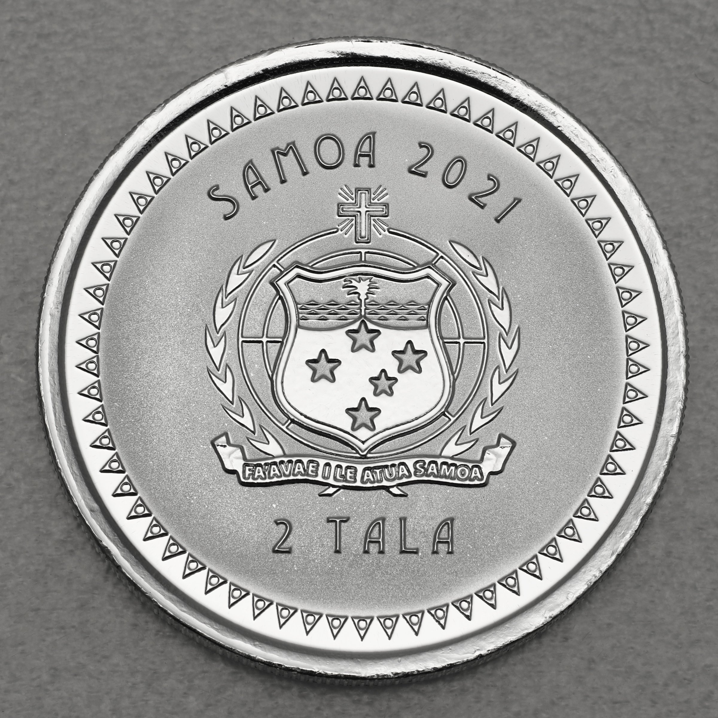 Silbermünze 1oz "Pacific Mermaid" 2021 19% (Samoa) - Detailansicht 1