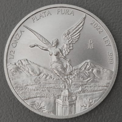 Silbermünze 1/2oz "Libertad" 2022 (Mexiko) - Miniaturansicht 1