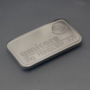 Silberbarren 20g UMICORE geprägt - Miniaturansicht 2