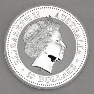 Silbermünze 1kg "Kookaburra" 2004 (Australien) - Miniaturansicht 2